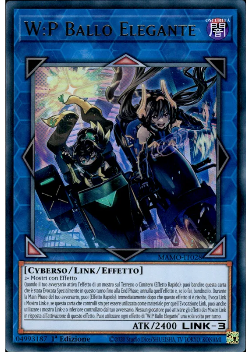 Yu-Gi-Oh! W:P Ballo Elegante MAMO 028 I Magnifici Monstri ITA