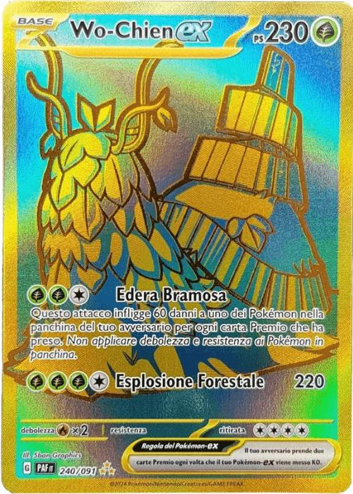 Pokémon Wo-Chien EX 240/091 Destino di Paldea ITA
