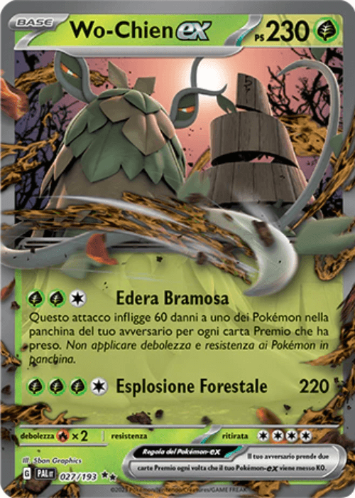 Pokémon Wo-Chien ex 027/193 Evoluzioni a Paldea ITA