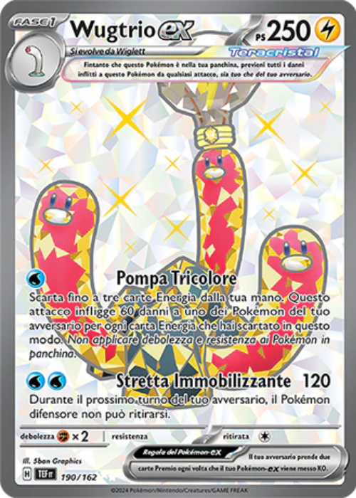 Pokémon Wugtrio ex 190/162 Cronoforze ITA