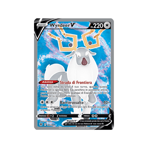 Pokémon Wyrdeer V 180/189 Lucentezza Siderale ITA