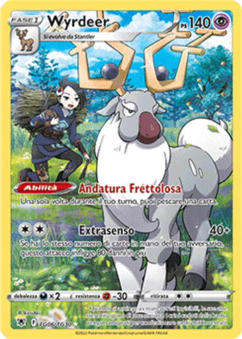 Pokémon Wyrdeer TG06/TG30 Lucentezza Siderale ITA