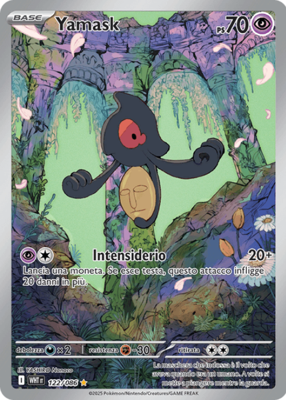 Pokémon Yamask 122/086 Fuoco Bianco ITA