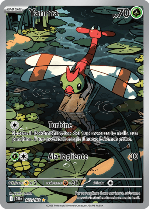 Pokémon Yanma 183/182 Rivali Predestinati ITA