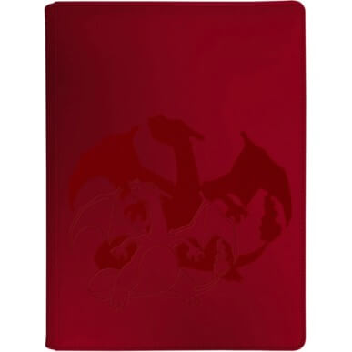 Ultra Pro Album 9 Tasche con Zip - Pro Binder - Elite Series Charizard