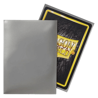 Dragon Shield - 100 Sleeves Standard Size Classic Silver