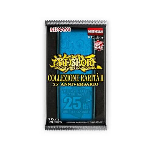 YU-GI-OH! Collezione Rarità 25º Anniversario II Busta 9 Carte 1a Edizione [ITA]