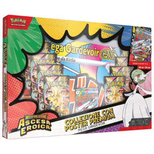 Pokémon Collezione con Poster Premium di Mega Gardevoir-ex ITA