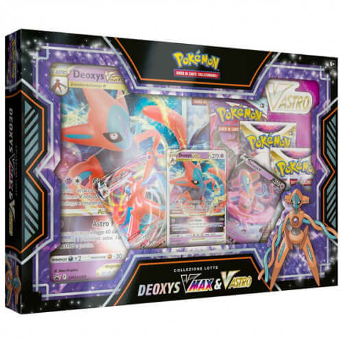 Pokémon Deoxys V-Max & V-Astro Collezione Lotte ITA