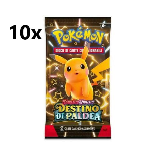 Pokémon Destino di Paldea - 10x Buste 10 Carte [ITA]