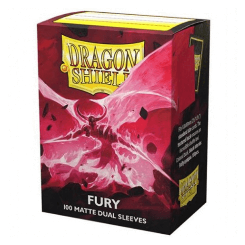 Dragon Shield 100 Sleeves Matte Dual Standard Size Fury