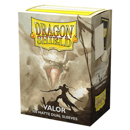 Dragon Shield 100 Sleeves Matte Dual Standard Size Valor