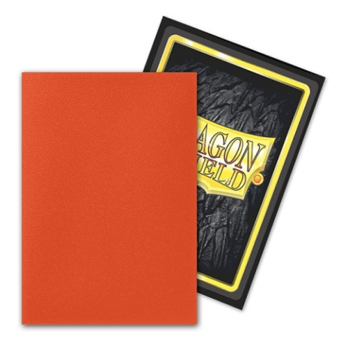 Dragon Shield 100 Sleeves Matte Dual Standard Size Ember