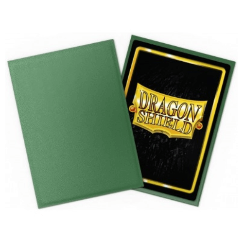 Dragon Shield 100 Sleeves Matte Non-Glare Standard Size Forest Green