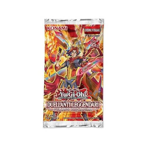 YU-GI-OH! Duellanti Leggendari: Soulburning Volcano Busta 5 Carte 1a Edizione [ITA]