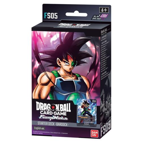 Bundle Dragon Ball Fusion World Starter Deck Set FS01-FS02-FS03-FS05 ENG