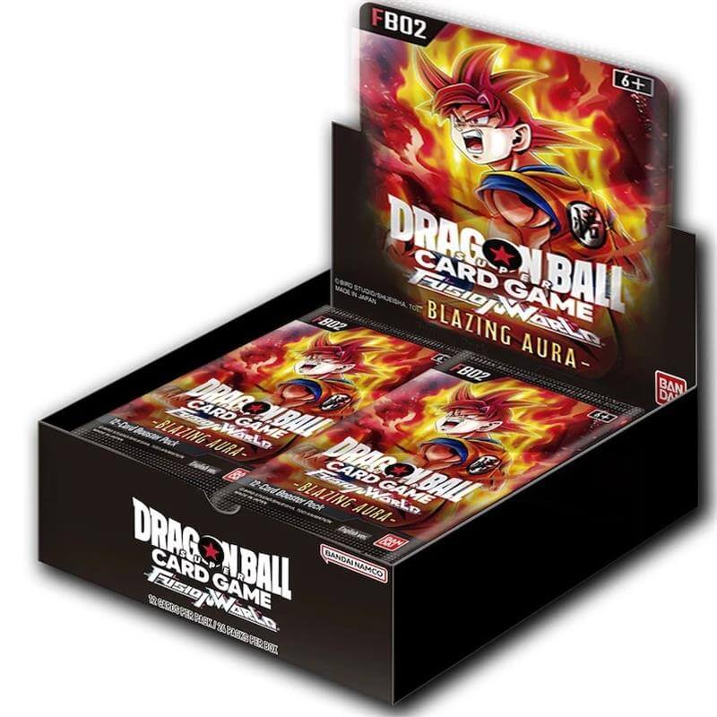 Dragon Ball Super Card Game Fusion World Blazing Aura Box FB02 ENG