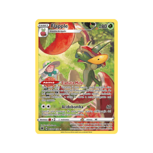 Pokémon Flapple TG02/TG30 Lucentezza Siderale ITA