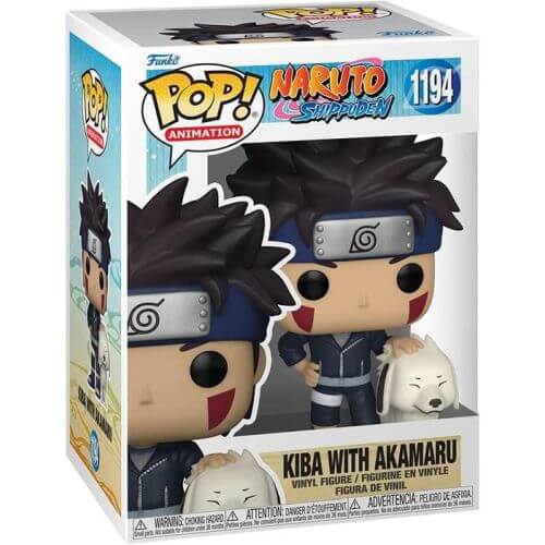 Funko Pop! Kiba With Akamaru - Naruto Shippuden 1194