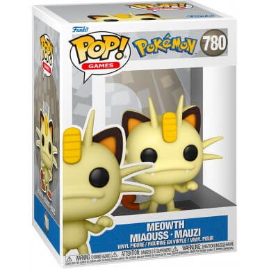 Funko Pop! Games Meowth - Pokémon 780