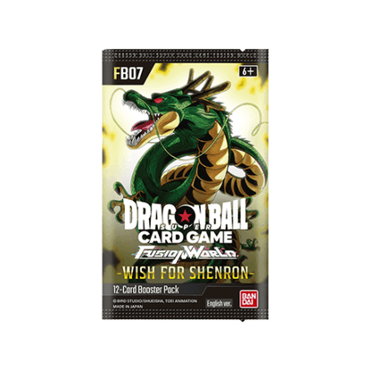 Dragon Ball Super Card Game Wish for Shenron Fusion World FB-07 ENG