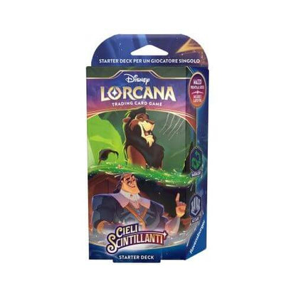 Lorcana Cieli Scintillanti Starter Deck Smeraldo/Acciaio ITA