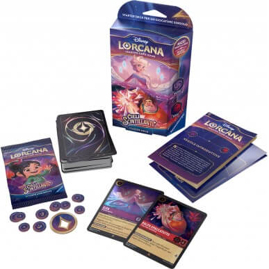 Lorcana Cieli Scintillanti Starter Deck Ametista/Rubino ITA