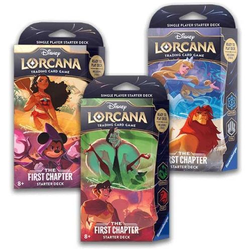 Lorcana The First Chapter Trio Starter Deck ENG