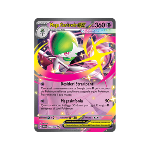 Pokémon Mega Gardevoir ex 060/132 Megaevoluzione ITA