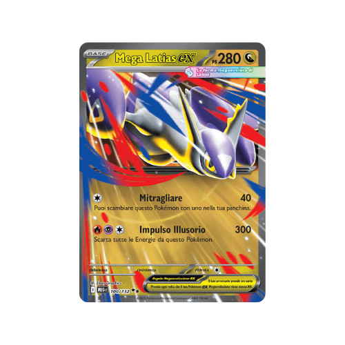Pokémon Mega Latias ex 100/132 Megaevoluzione ITA
