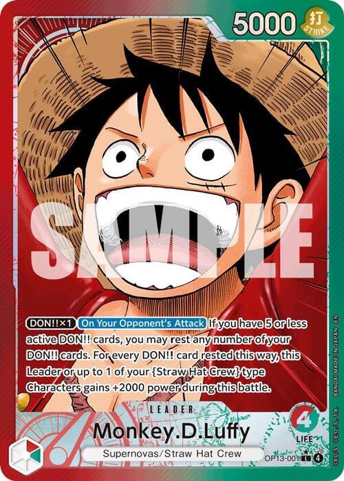 Monkey.D.Luffy Alt OP13-001 ENG