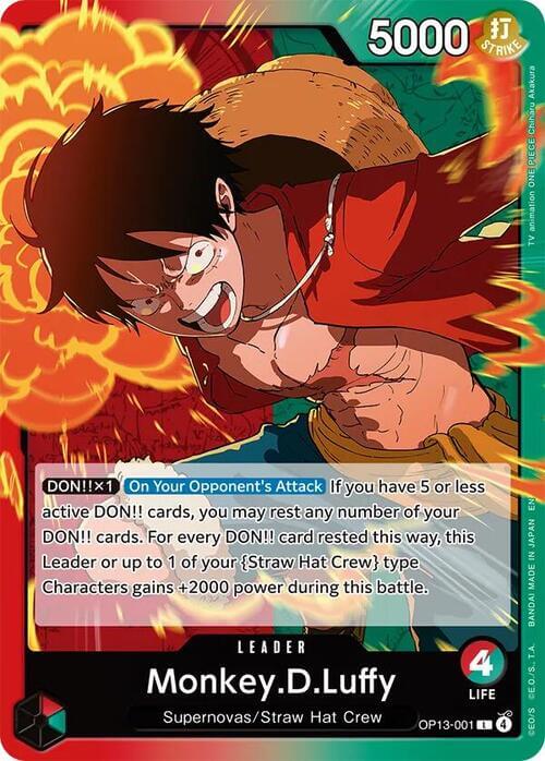 Monkey.D.Luffy OP13-001 ENG