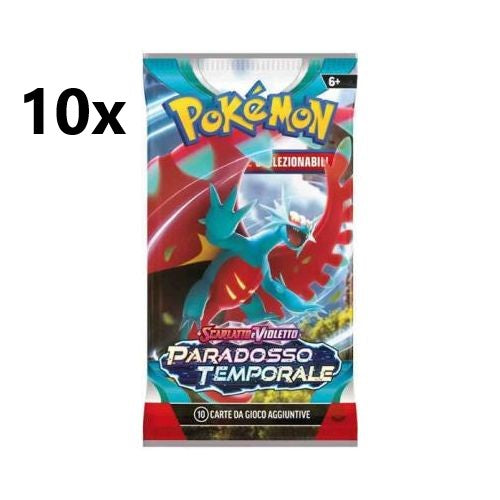 Pokémon Paradosso Temporale - 10x Buste 10 Carte [ITA]