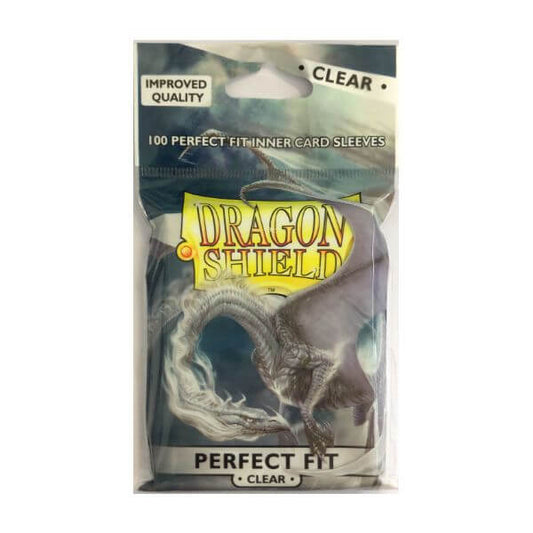 Dragon Shield - 100 Sleeves Standard Size Perfect Fit Clear