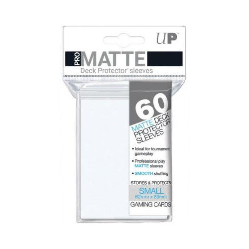 Ultra PRO Confezione 60 Sleeves Small size Pro Matte White