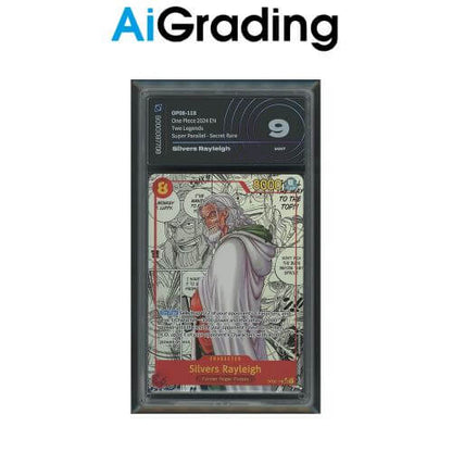 Carta Silvers Rayleigh OP08-118 SEC Two Legends – One Piece Card Game Giapponese - Foto 2