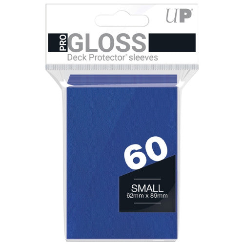 Ultra Pro 60 Sleeves Small Size Pro Gloss Blu