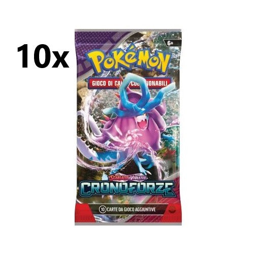 Pokémon Cronoforze - 10x Buste 10 Carte [ITA]