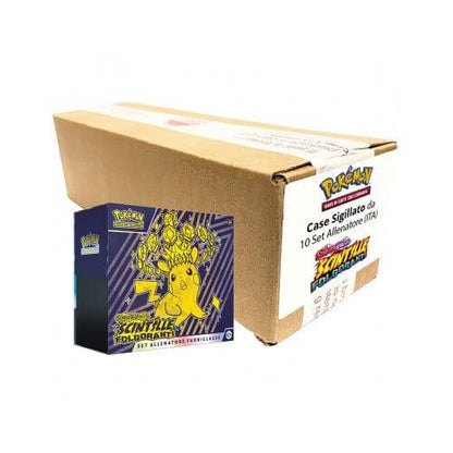 Pokémon Scintille Folgoranti Case da 10 Set Allenatore Fuoriclasse ITA