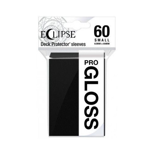 Ultra Pro 60 Sleeves Small Eclipse Pro Matte Gloss Japanese Size Jet Black