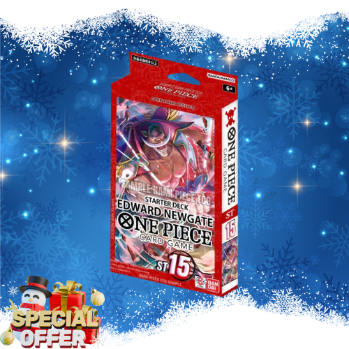 One Piece Card Game Starter Deck - Red Edward.Newgate - [ST-15]