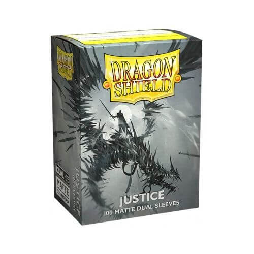 Dragon Shield - 100 Sleeves Standard Size Dual Matte Justice