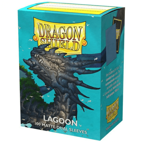 Dragon Shield - 100 Sleeves Standard Size Dual Matte Lagoon