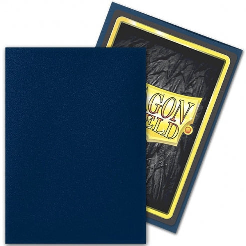 Dragon Shield - 100 Sleeves Standard Size Matte Midnight Blue