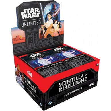 STAR WARS: UNLIMITED - SCINTILLA DI RIBELLIONE BOX 24 BUSTE - [ITA]