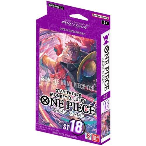 One Piece Card Game Starter Deck Purple Monkey.D.Luffy [ST-18]